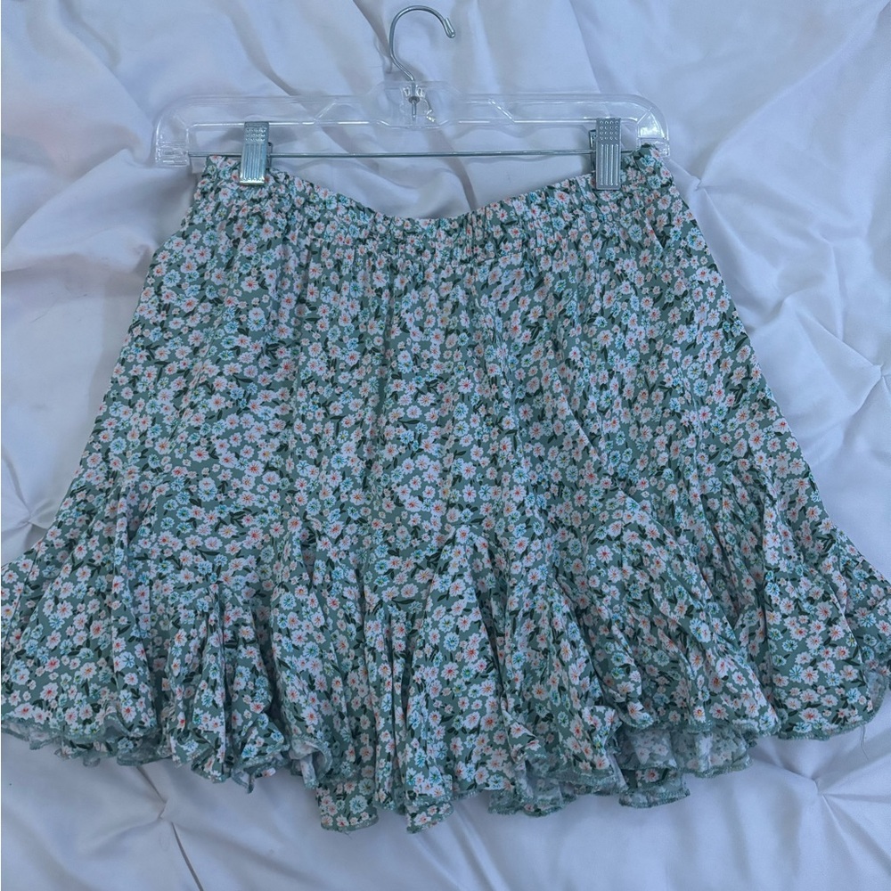Aeropostale Mini Floral Skirt